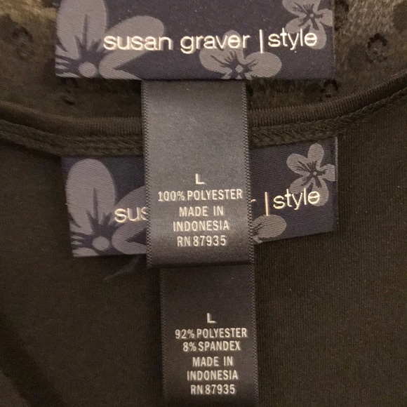 3/$25 Women’s knit tank with sheer jacket - Picture 3 of 6